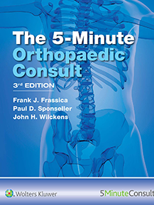 The 5 Minute Orthopaedic Consult