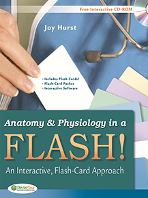 Anatomy & Physiology in a Flash! Book & Flash Cards: An Interactive, Flash-Card Approach