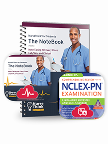 SAUNDERS COMPREHENSIVE REVIEW FOR THE NCLEX-PN® EXAMINATION WITH NurseThink® for Students: The NoteBook APP + PRINT