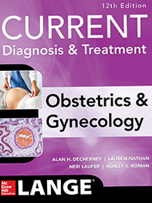 Current Diagnosis & Treatment Obstetrics & Gynecology