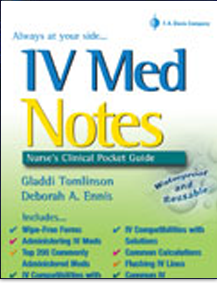 IV Med Notes: Nurse