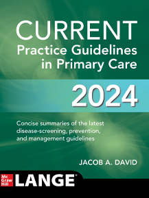 CURRENT Practice Guidelines In Primary Care