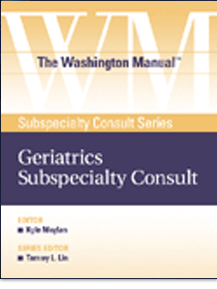 The Washington Manual® Geriatrics Subspecialty Consult